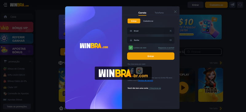 Site de aposta para menor de 18